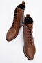 Women's Round Toe Boots Taba Skin - 6