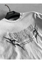 Light Gray Mentality Washed Oversize T-Shirt Jj-159 - 5