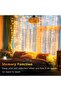 YU WELL LED String Lights 25m Warm White 300LEDs, IP44 Waterproof Pure Copper Wire, 8 Modes - 8
