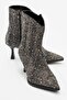 Women's Heeled Boots Black Jeans