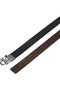 Monogram Plaque Buckle 35mm Adj Black Men's Belt - 3