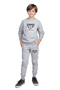 3-Piece Boy's Printed Detail Round Neck Tracksuit Set - 3