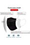 YU WELL 40Pcs Black/White Individually Wrapped Adult's Disposable Face Masks 3 Layer (Black/White) - 6