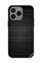 غطاء حماية لهاتف Apple iPhone 15 Pro Max بنمط خشبي داكن