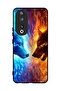 غطاء حماية لهاتف Honor 90 Water & Fire Wolf