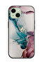 غطاء حماية لهاتف Apple iPhone 15 Plus بنمط متصدع