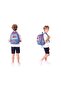Men's Bag and Three-Eye Pencil Bag Set - Blue Red - Race Car (L5268+L8268) - 3