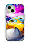غطاء حماية لهاتف Apple iPhone 15 Plus سيارة سباق