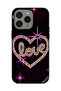 غطاء حماية لهاتف Apple iPhone 15 Pro Max Love Heart