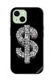 غطاء حماية لهاتف Apple iPhone 15 Plus بطبعة دولار الخط