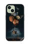 غطاء حماية لهاتف Apple iPhone 15 Plus - Balloon Planets Takes Home
