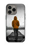 غطاء حماية لجهاز Apple iPhone 15 Pro Max - فتى حزين يمشي