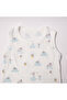 Organic Single Double Half Strap Body (Organic Stars and Koalas) T3942 - 2
