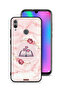غطاء حماية لهاتف Honor 10 Lite بتصميم ثلاثة قلوب على كتاب