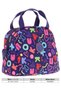 Special Navy Blue Heart and Kaukko Printed Lunchbox for Girls (Thermal Insulated) (K9057) - 3