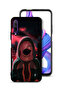 Huawei Y9s Protective Case Cover Girl Wear Mask Art