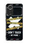 Honor 50 Protective Case Cover Caution Never Touch My Phone - 2
