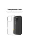 Crystal Clear Case V2 Jell Hard iPhone 16 Promax - Black Logo - 2
