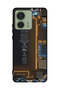 Protective Case Cover For Motorola Edge 40 Phone Back Inside Pattern