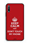 Honor 9X (China) Protective Case Cover Keep Calm And Dont Touch My Phone - 2