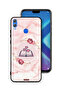 Honor 8X Protective Case Cover Three Hearts On Book Artwork