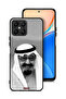 غطاء حماية لهاتف Honor X8 4G صورة الملك عبد الله مبتسمًا