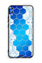 Honor 8X Protective Case Cover Honeycomb Hexagon Icon Networks - 2