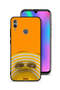 غطاء حماية لهاتف Honor 10 Lite مع قبعة ونظارات