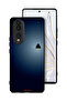 غطاء حماية لهاتف Honor 70 مع إضاءة فنية معلقة