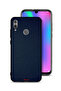 غطاء حماية جلدي بنقشة لهاتف Honor 10 Lite