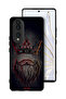 غطاء حماية لهاتف Honor 70 بتصميم ملكي