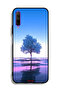 Honor 9X Pro Protective Case Cover Tree Neon Body Of Water Reflection Digital Art - 2