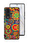 Honor 70 Protective Case Cover Colorful Mandala Pattern