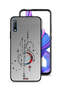 غطاء حماية لهاتف Honor 9X (الصين) بنمط فني القمر والسهام