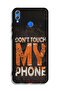 Honor 8X Protective Case Cover Do Not Touch My Phone - 2