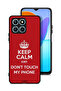 Honor X8 5G Protective Case Cover Keep Calm And Dont Touch My Phone