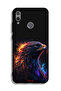 غطاء حماية لهاتف Honor 10 Lite بتصميم فن النسر - 2