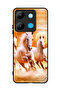 غطاء حماية لهاتف Infinix Smart 7 Horses Running
