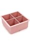 4 Cube Silicone Ice Tray Food Safe Peach Ice Mould BSIT01 - 2