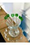Glass Handmade Heart Tea Spoon Set of 6 - 3