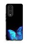 غطاء حماية لهاتف Honor 70 بتصميم فراشة - 2