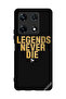 غطاء حماية لهاتف Infinix Note 30 Pro Legends Never Die