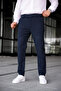 Men's Quality Stretchy Lycra Ankle Length Relaxed Fit Slim Fit Fabric Pants - 5