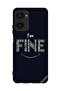 Protective Case Cover For Realme 10 Pro Calligraphy I Am Fine