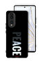 غطاء حماية لهاتف Honor 70 بتصميم Peace