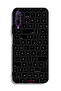 Honor 9X Pro Protective Case Cover Random Keyboard Keys Pattern - 2