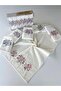 Mysoft 6-Piece 50X90 3D Embroidered Towel - Symbul