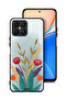 غطاء حماية لهاتف Honor X8 4G برسومات نباتية
