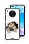 غطاء حماية لهاتف Honor 50 Lite بتصميم قطة