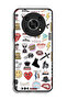 Honor X30 5G Protective Case Cover No Bad Vibes Stickers - 2